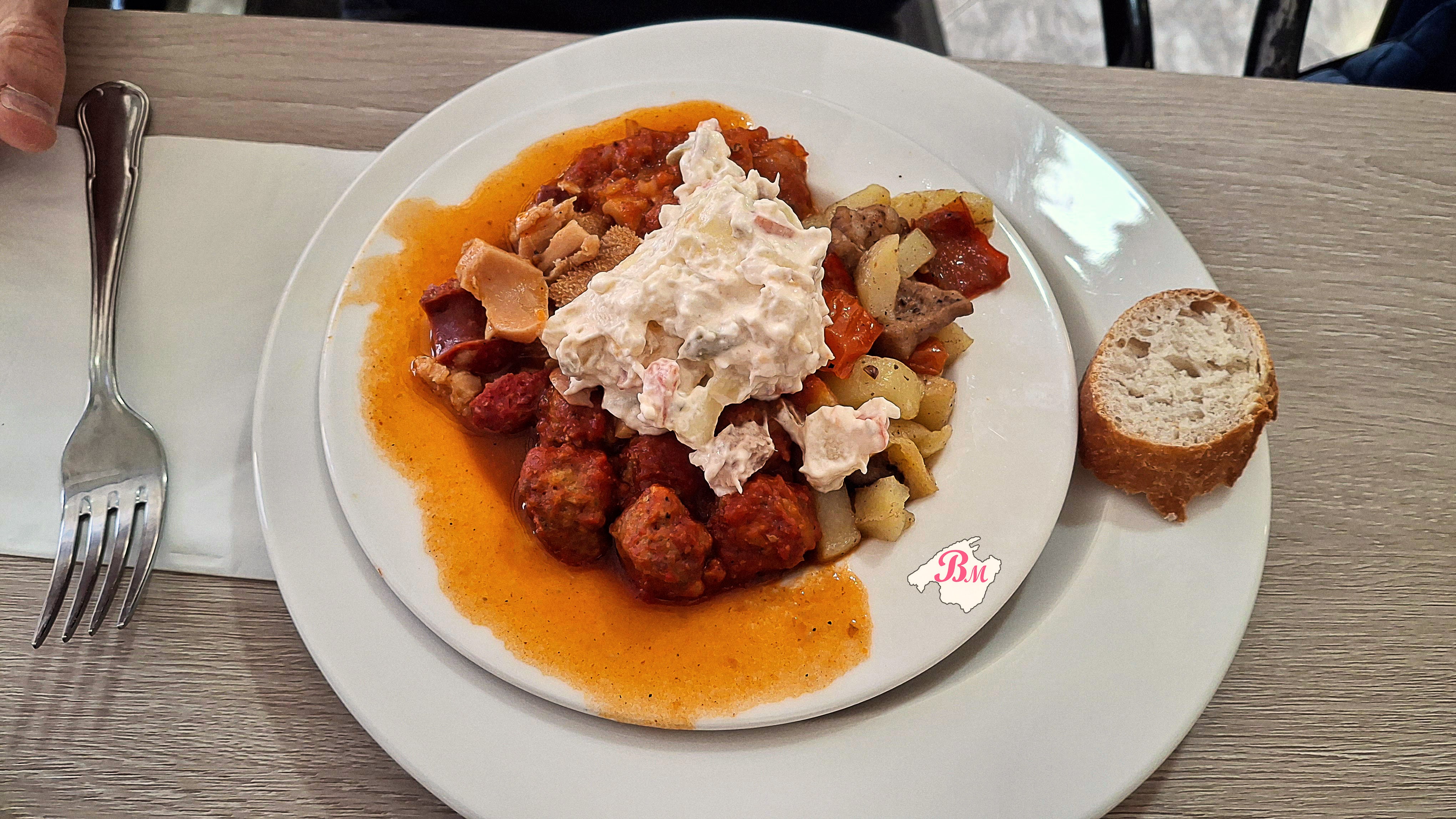 Disfrutamos de la buena cocina del Bar Nofret